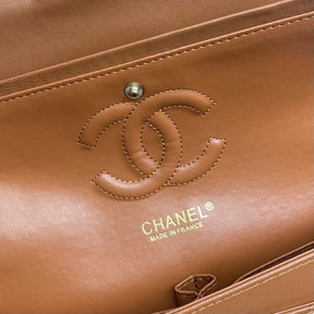 CHN Classic Brown and Gold Bag 25cm