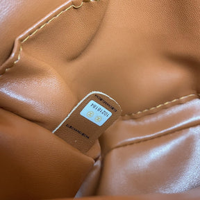 CHN Classic Brown and Gold Bag 25cm