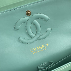 CHN Classic Light Green Bag with Gold 25cm
