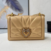 DG Devotion Small Gold Bag 21cm