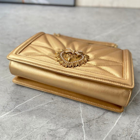 DG Devotion Small Gold Bag 26cm