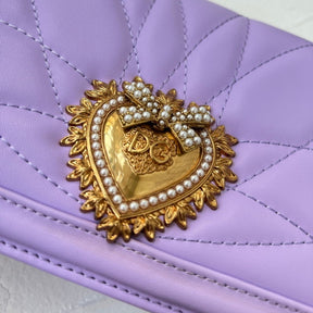 DG Devotion Small Lilac Bag 21cm