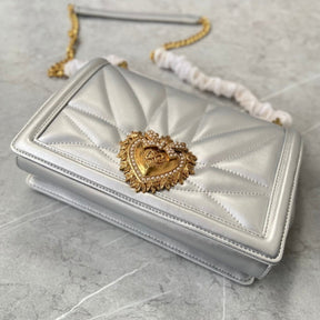 DG Devotion Small Silver Bag 26cm