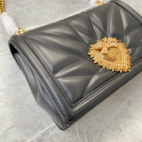 DG Devotion Small Black Bag 26cm