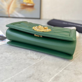 DG Devotion Small Green Bag 26cm