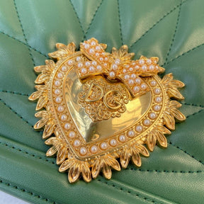DG Devotion Small Green Bag 26cm