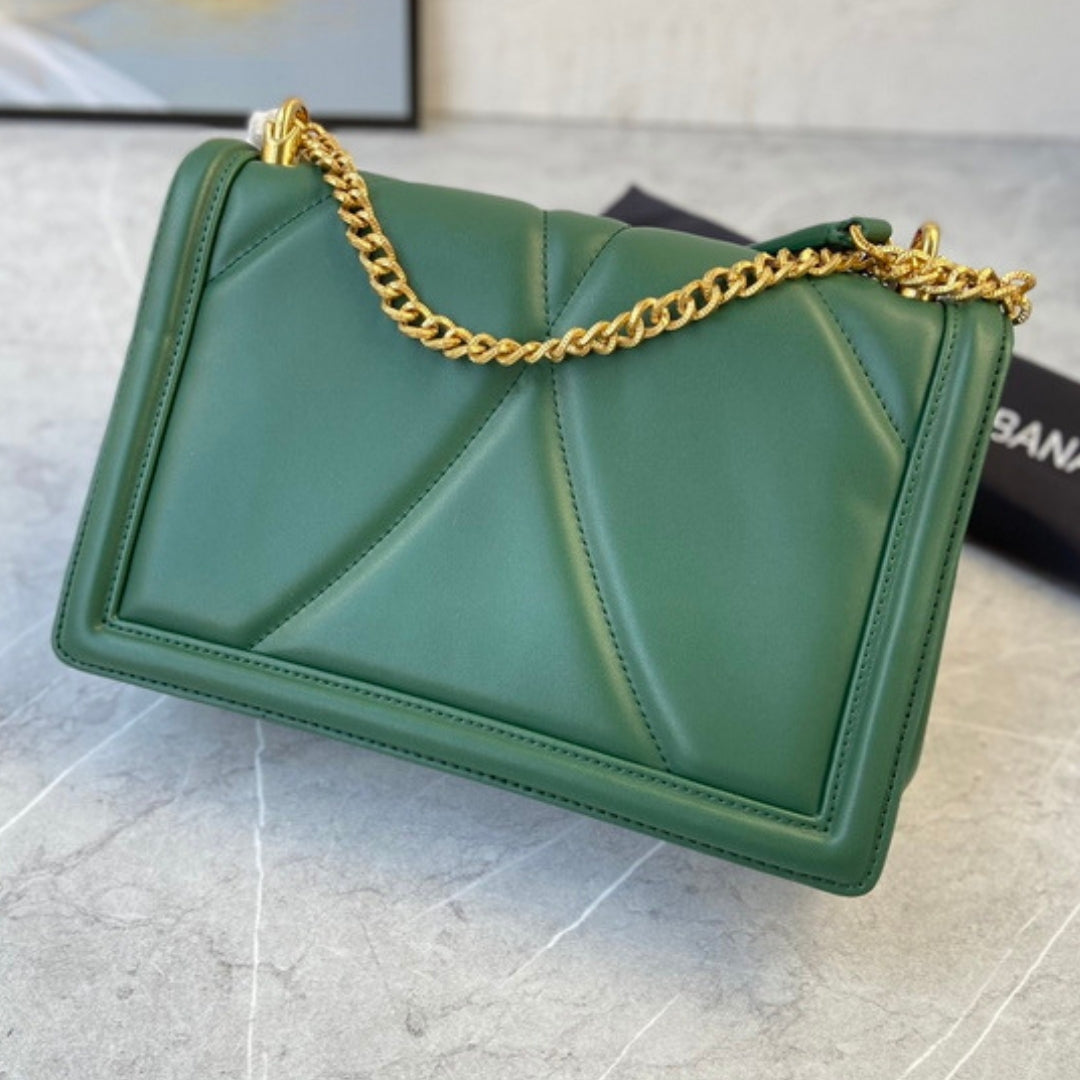 DG Devotion Small Green Bag 26cm