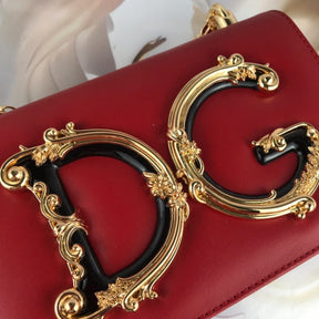 DG Crossbody Bag Girls Red 21cm