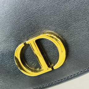 Dio 30 Montaigne Avenue Top Handle Bag Black 19cm