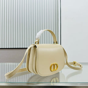 Dio 30 Montaigne Avenue Top Handle bag beige 19cm