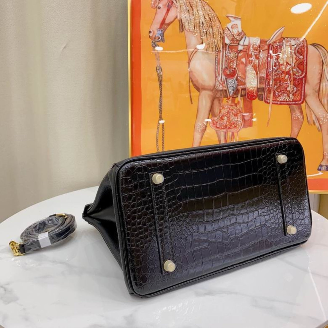 HRMS Birkin Bag Black I