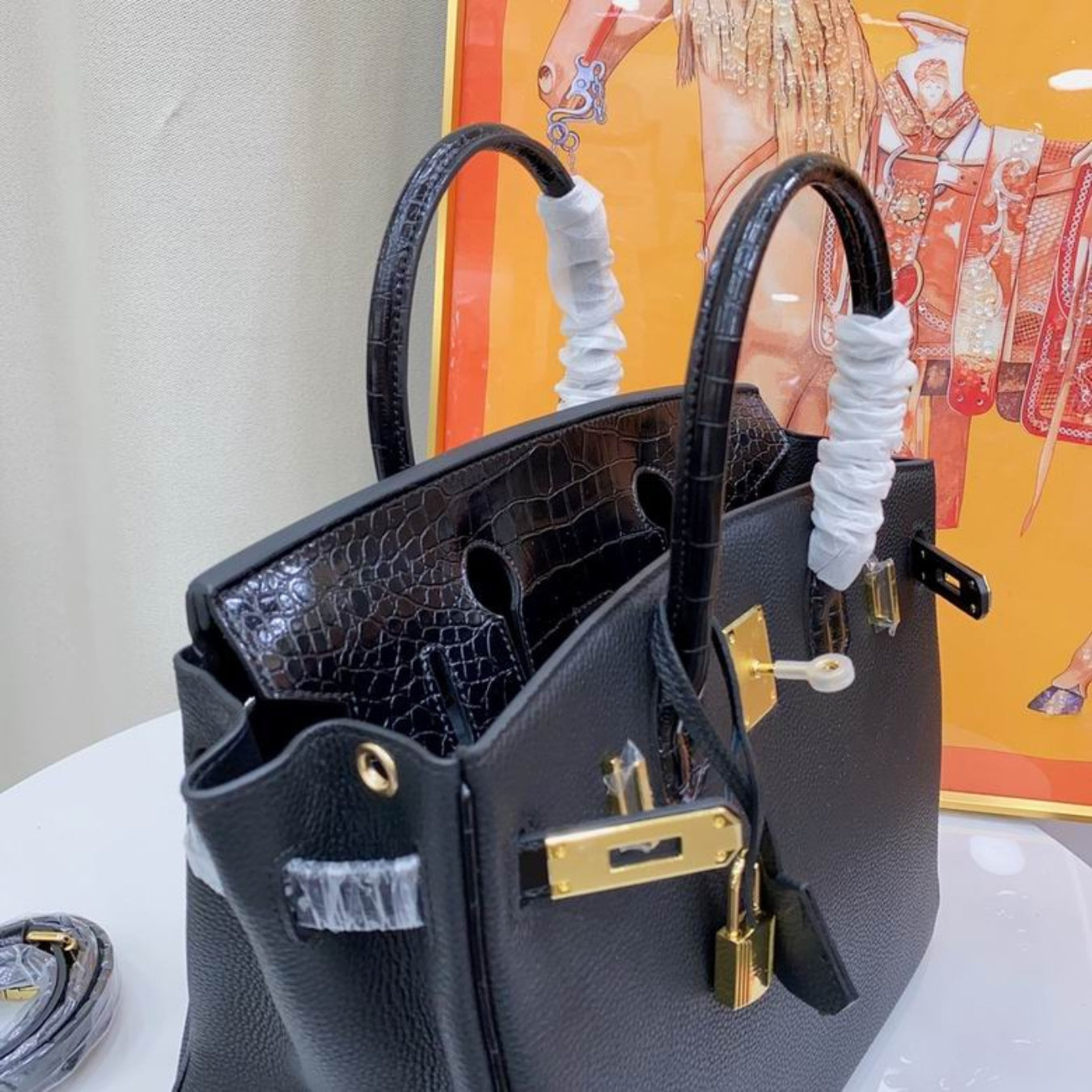 HRMS Birkin Bag Black I