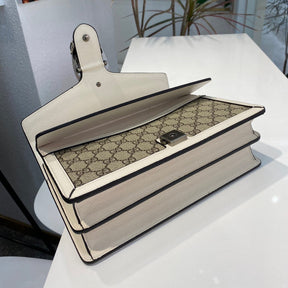 GG Dionysus light and medium canvas bag 28cm