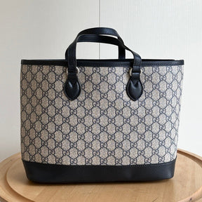 GG Ophidia Supreme Small Beige and Blue Bag 31cm