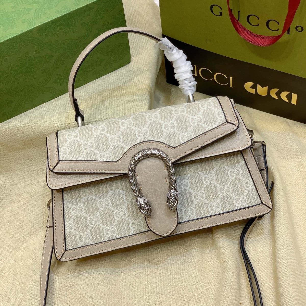 Light GG Dionysus bag small 24cm