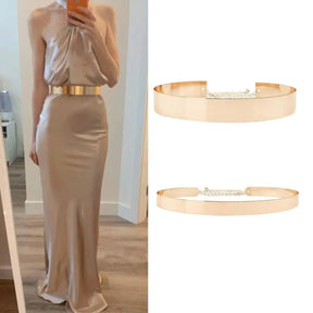 Women's Gold Waist Chain Belt 