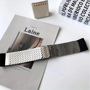 Women's Fish Scales Shiny Belt 