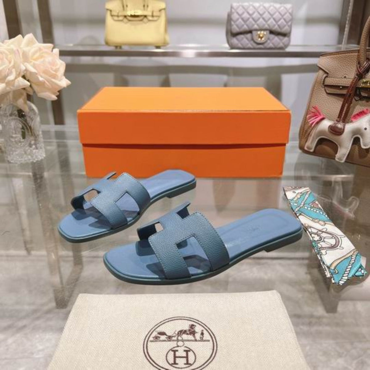 HRMS Oran Blue I Sandal