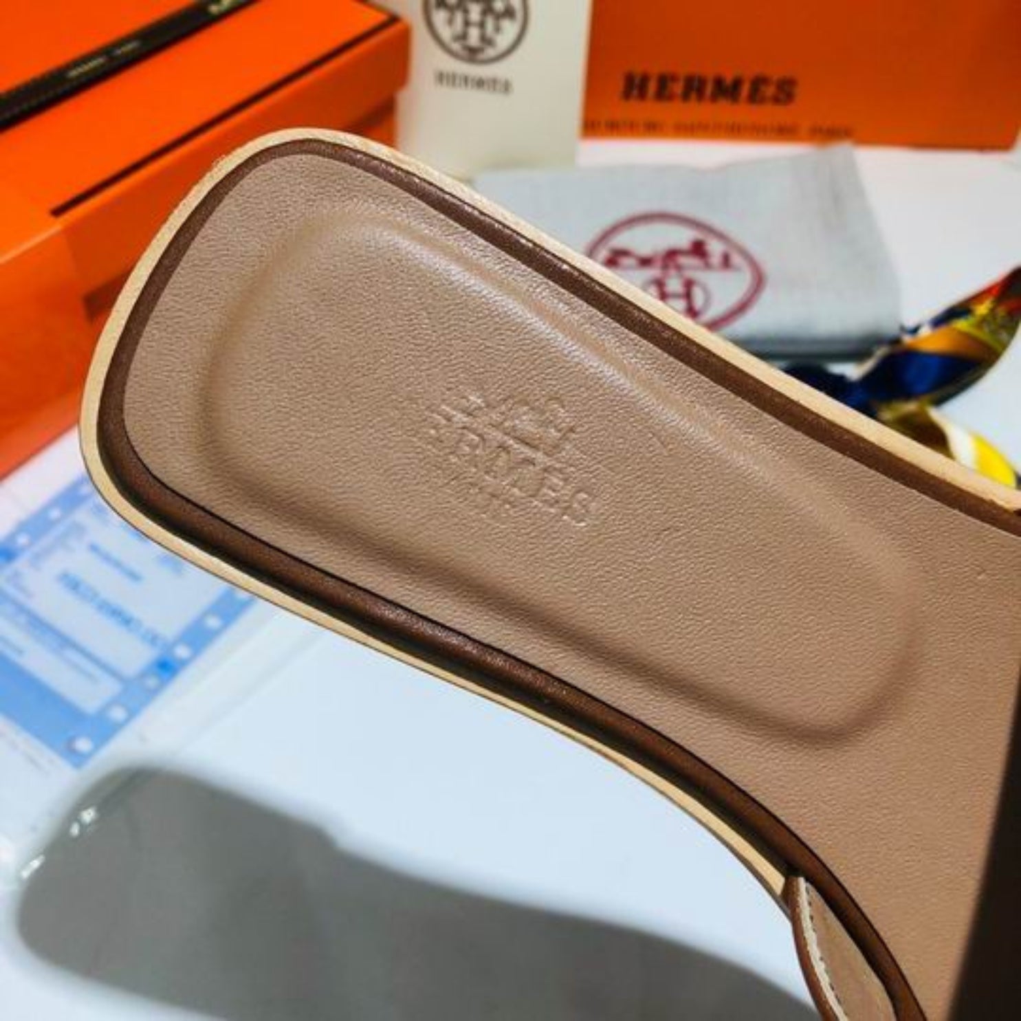 HRMS Oran Brown Classic Sandal