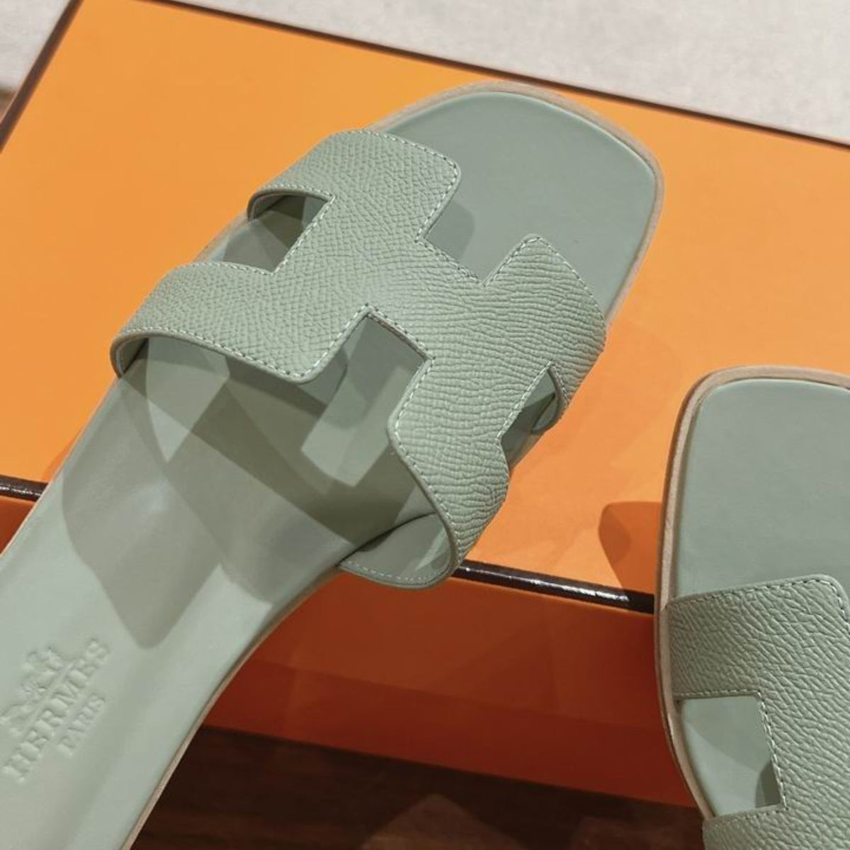 HRMS Oran Light Green Sandal