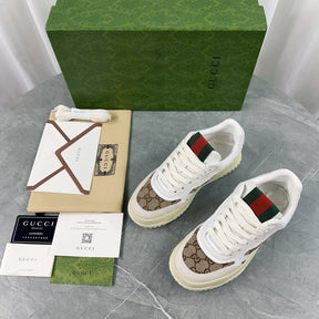 GG Re-Web Canvas Sneakers