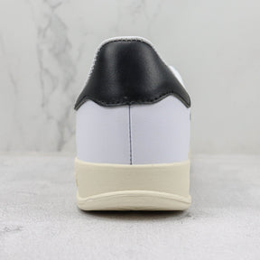 Ads Gazelle Classic White and Black Tennis Shoes