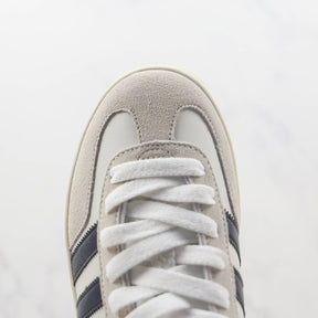 GG x Ads Gazelle White and Red Sneakers