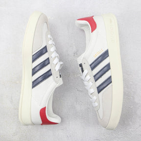 GG x Ads Gazelle White and Red Sneakers