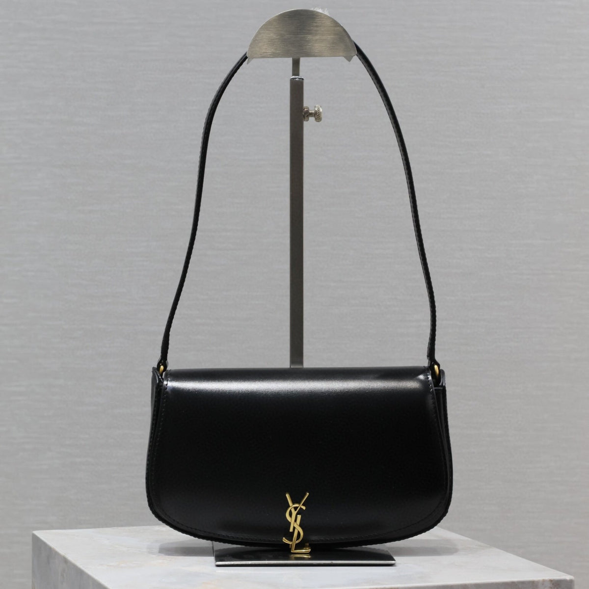 YSL Voltaire mini black leather bag