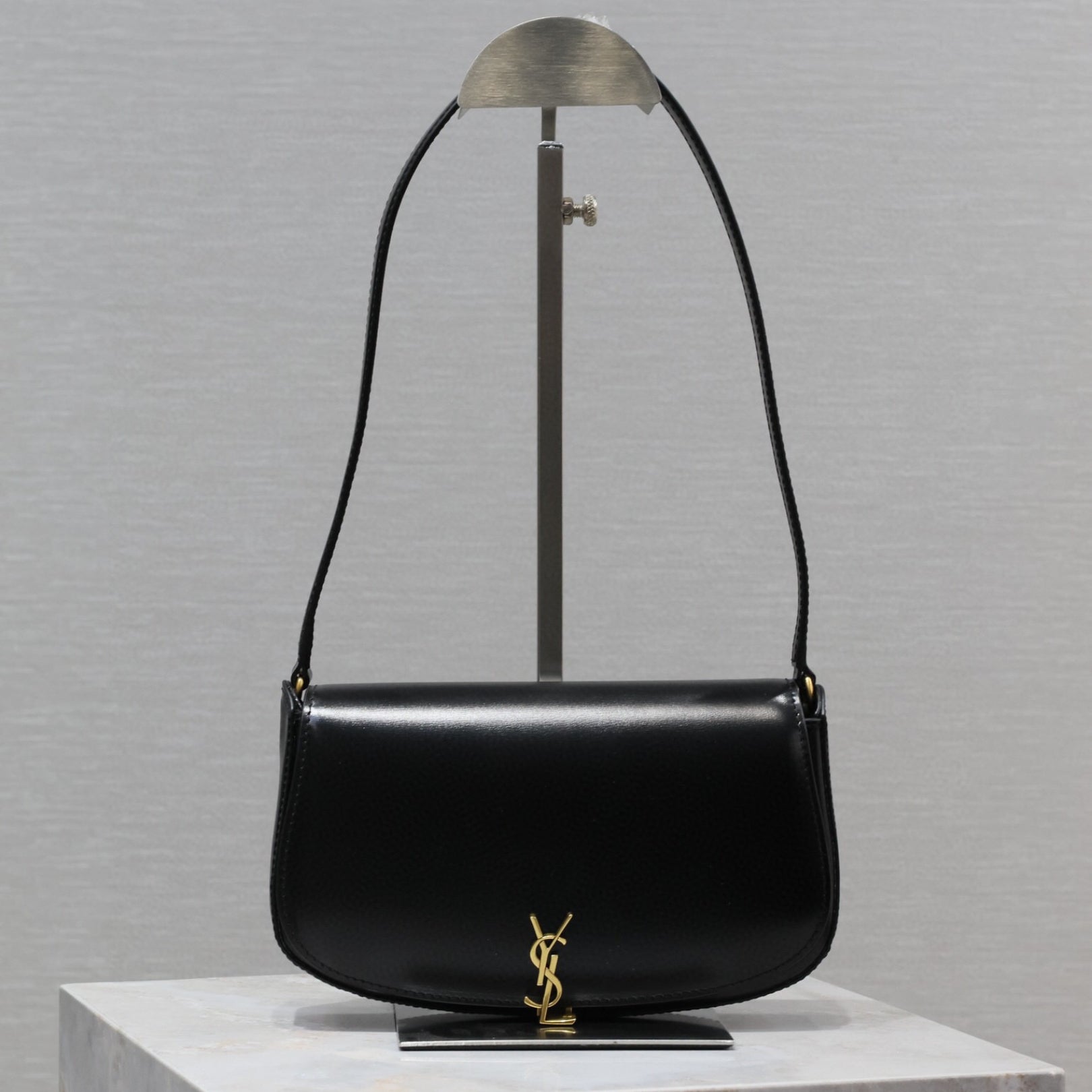 YSL Voltaire mini black leather bag