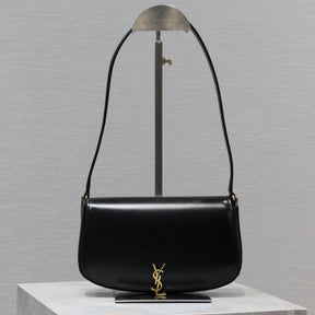 YSL Voltaire mini black leather bag