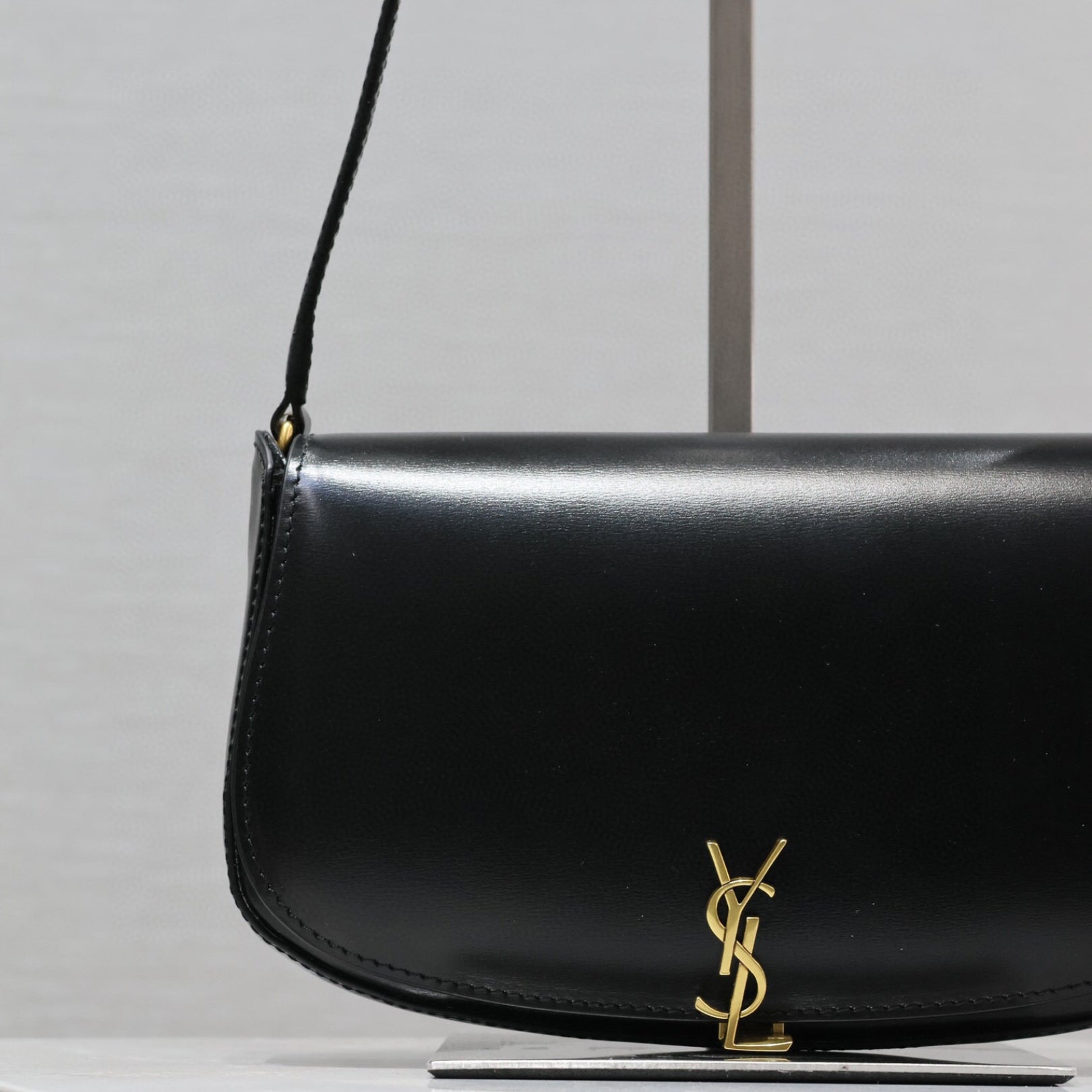 YSL Voltaire mini black leather bag