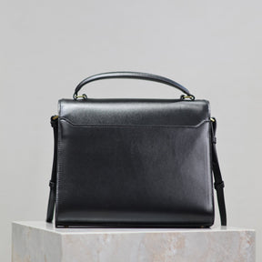 YSL Cassandra Small Black Bag