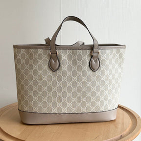 GG Ophidia Supreme Small Beige and White Bag 31cm