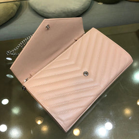 YSL Small Monogram Bag Rose