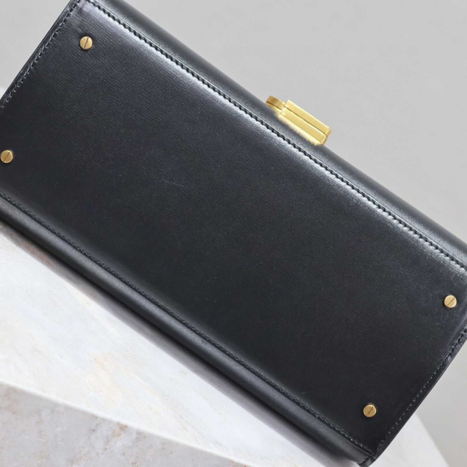 YSL Cassandra Small Black Bag