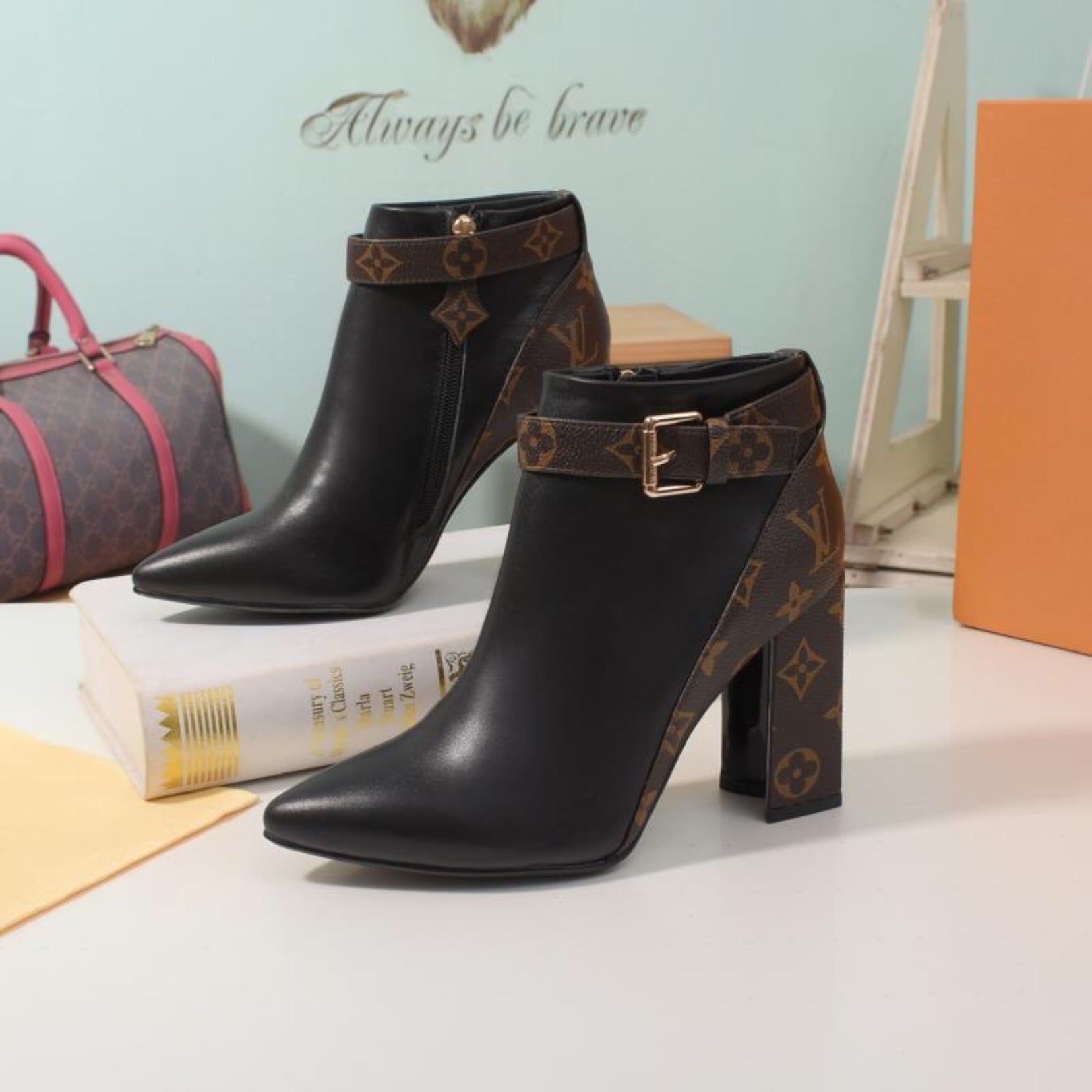 Lv Matchmake Monogram Boot