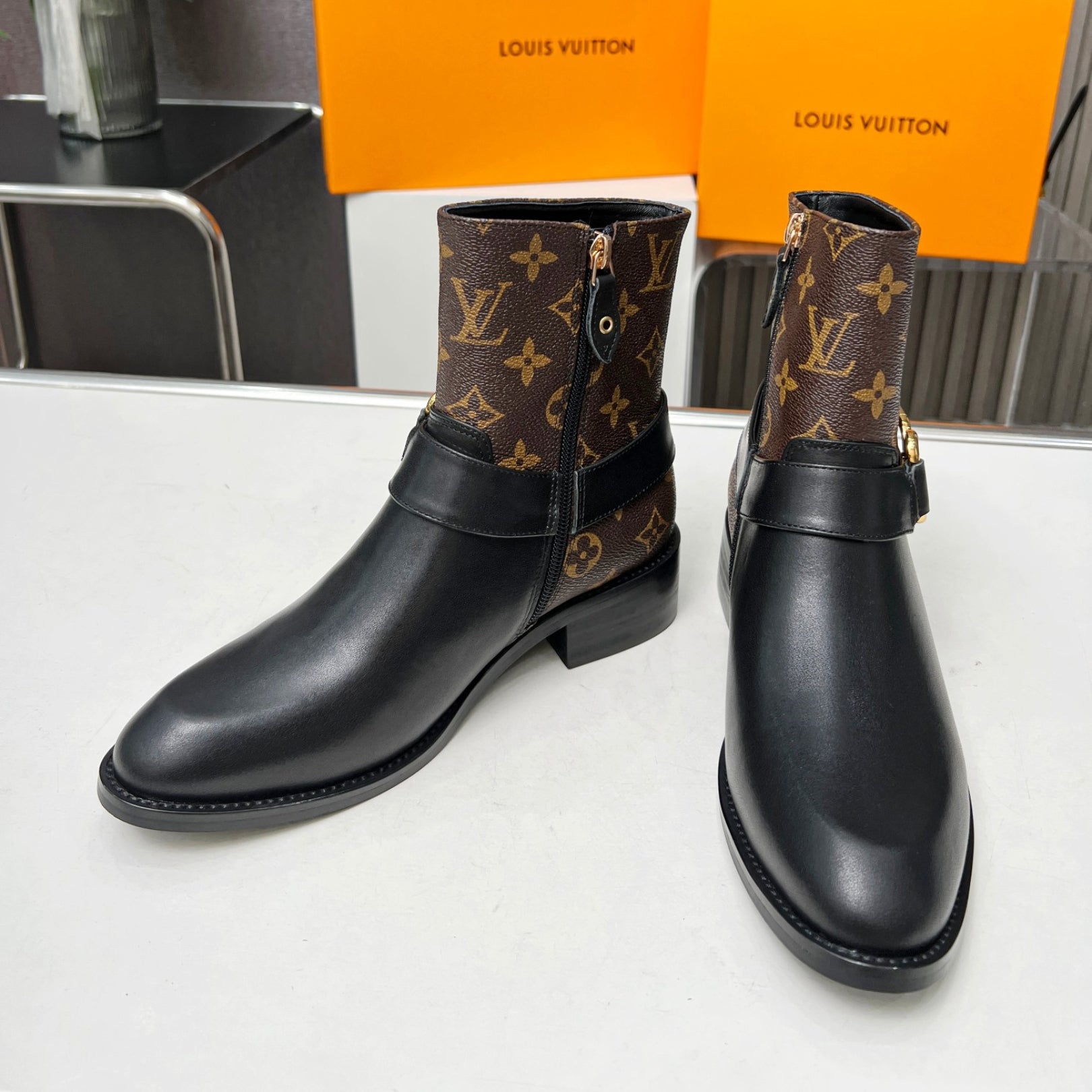 LV Flat Westside Monogram Boot