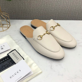 Off-White GG Princetown Leather Mule
