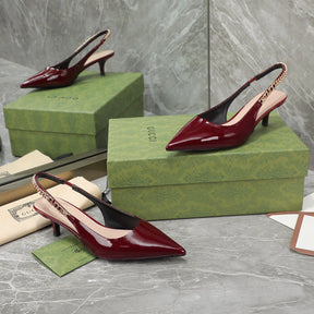 GG Signoria Red Pumps with 45mm heel