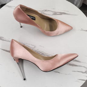 DG Rosê Pump with Logo on 10.5cm heel