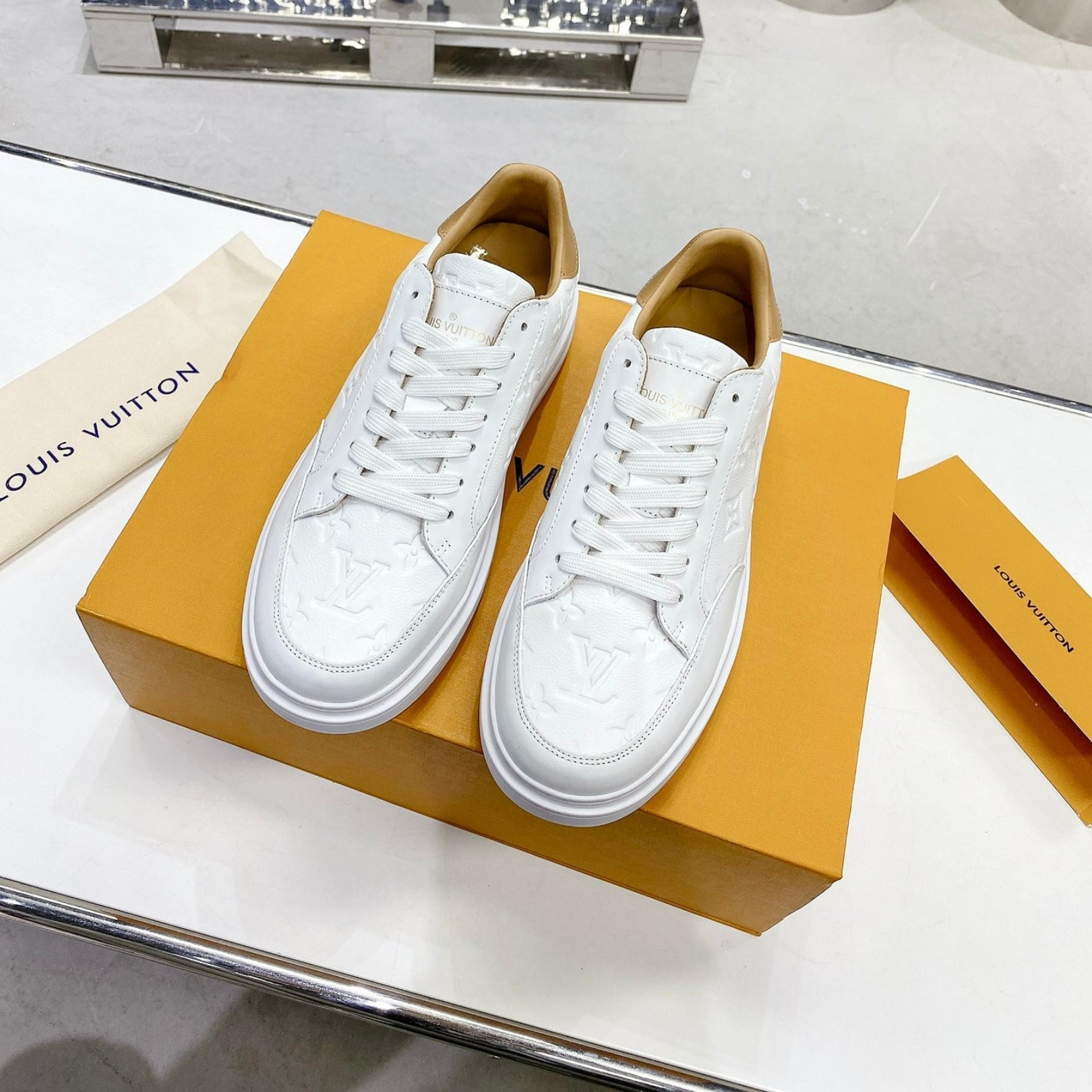 LV Beverly Hills White Sneakers
