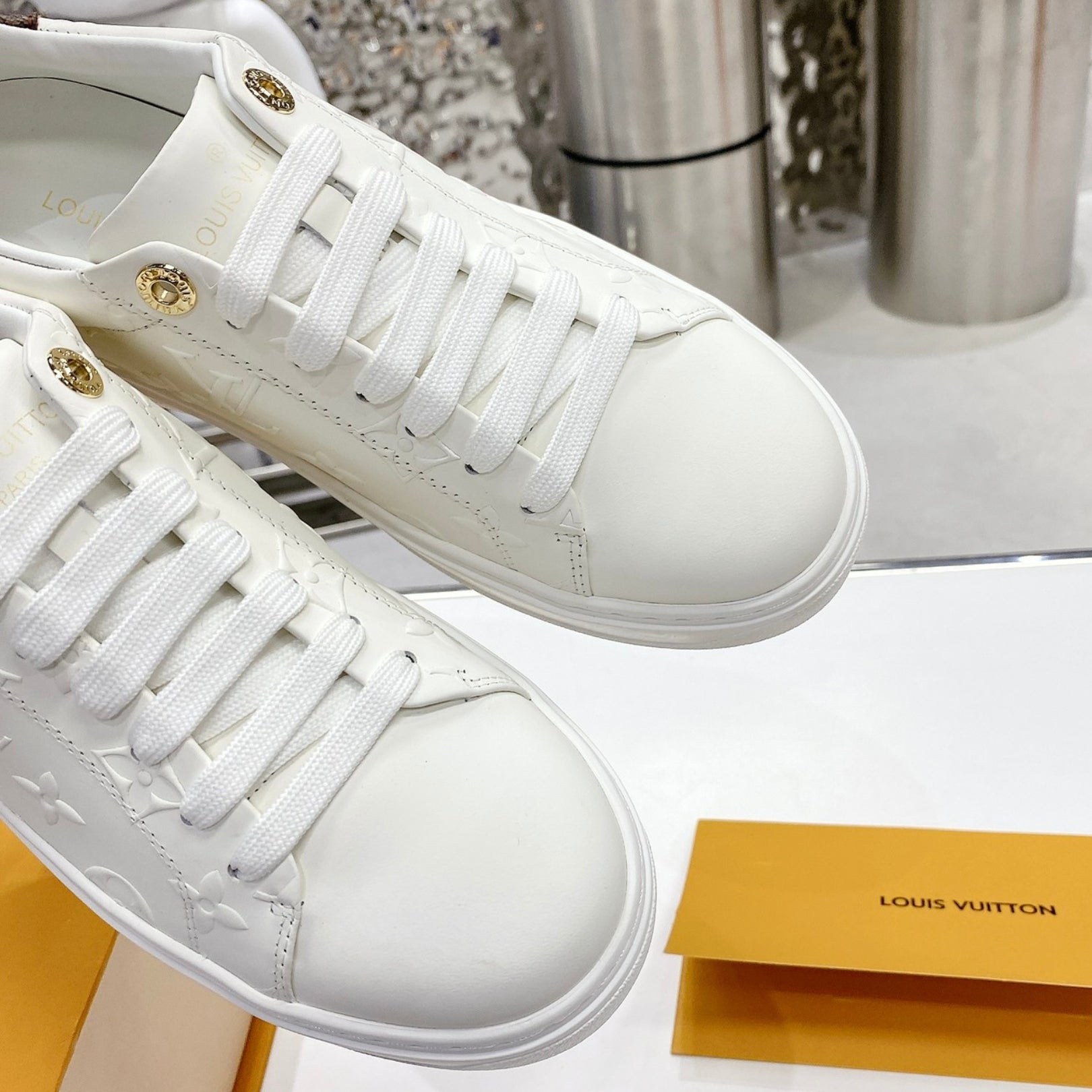 LV Time Out White Sneakers